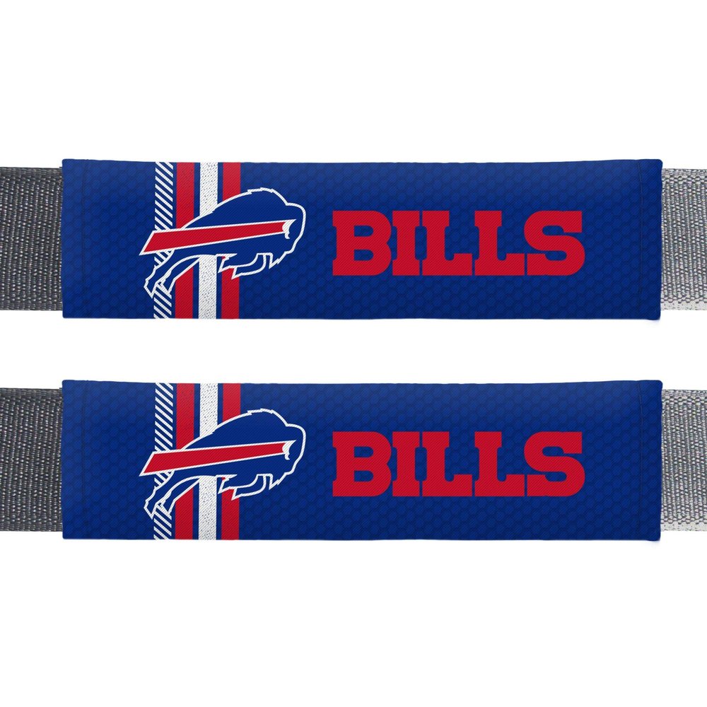 Fremont Die NFL Buffalo Bills Rally Seat Belt Pads, Universal Fit, Universal Fit, Team Colors