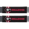 Fremont Die NCAA Georgia Bulldogs Rally Seat Belt Pads, Universal Fit, Universal Fit, Team Colors view 1