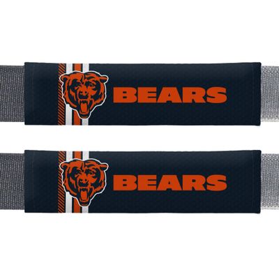 Fremont Die NFL Chicago Bears Rally Seat Belt Pads, Universal Fit, Universal Fit, Team Colors