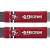 Fremont Die NFL San Francisco 49ers Rally Seat Belt Pads, Universal Fit, Universal Fit, Team Colors view 1