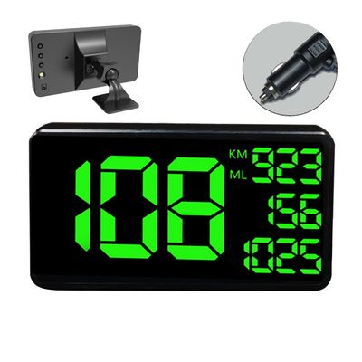 Kingneed Truck GPS Speedometer 6.2 inch Extend Digital Display Vehicle Odometer Trip Meter Course Overspeed Alarm MPH/KMH