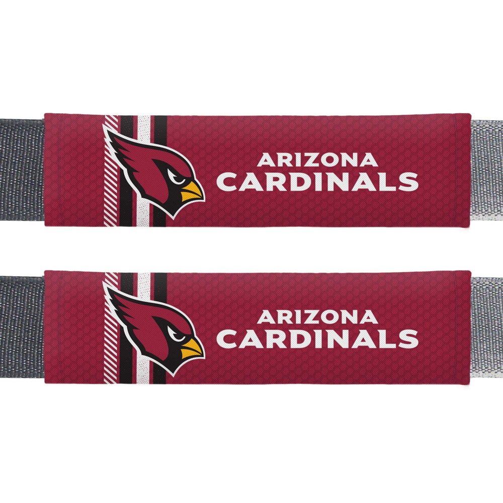 Fremont Die NFL Arizona Cardinals Rally Seat Belt Pads, Universal Fit, Universal Fit, Team Colors