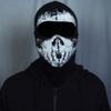 Mask Skull Ghost for Motorcycle Mask Black view 2