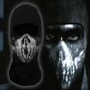 Surprise Mask Skull for Ghost Motorcycle Mask Face Mask Black view 2