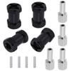 Aluminum 12mm Hex Wheel Hub Wheel Spacers 20mm Offset Extension Drive Adapter for 1/10 SCX10 II Gen7 Gen8 D90 RC Truck (20mm) view 1