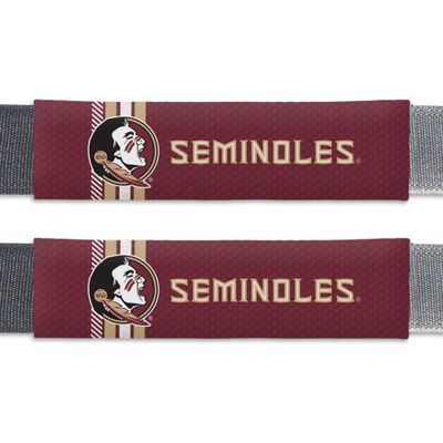 Fremont Die NCAA Florida State Seminoles Rally Seat Belt Pads, Universal Fit, Universal Fit, Team Colors