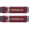 Fremont Die NCAA Florida State Seminoles Rally Seat Belt Pads, Universal Fit, Universal Fit, Team Colors view 1