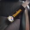 Fremont Die NFL Pittsburgh Steelers Rally Seat Belt Pads, Universal Fit, Universal Fit, Team Colors view 2