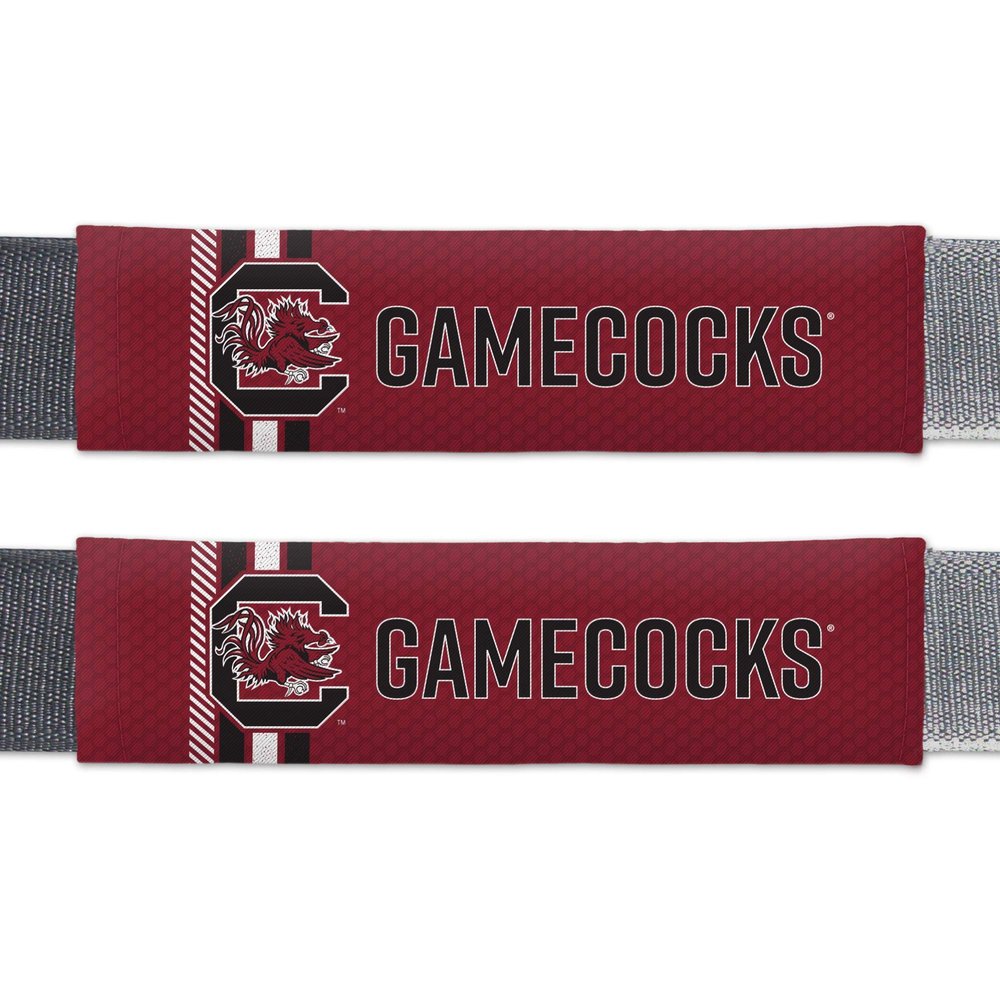 Fremont Die NCAA South Carolina Fighting Gamecocks Rally Seat Belt Pads, Universal Fit, Universal Fit, Team Colors
