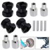 Alloy 12mm Wheel Hub Hex Spacer 15mm Offset Extension Drive Adapter for 1/10 RC Crawler Truck (15mm) view 1