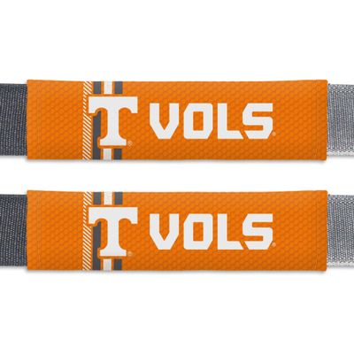 Fremont Die NCAA Tennessee Volunteers Rally Seat Belt Pads, Universal Fit, Universal Fit, Team Colors
