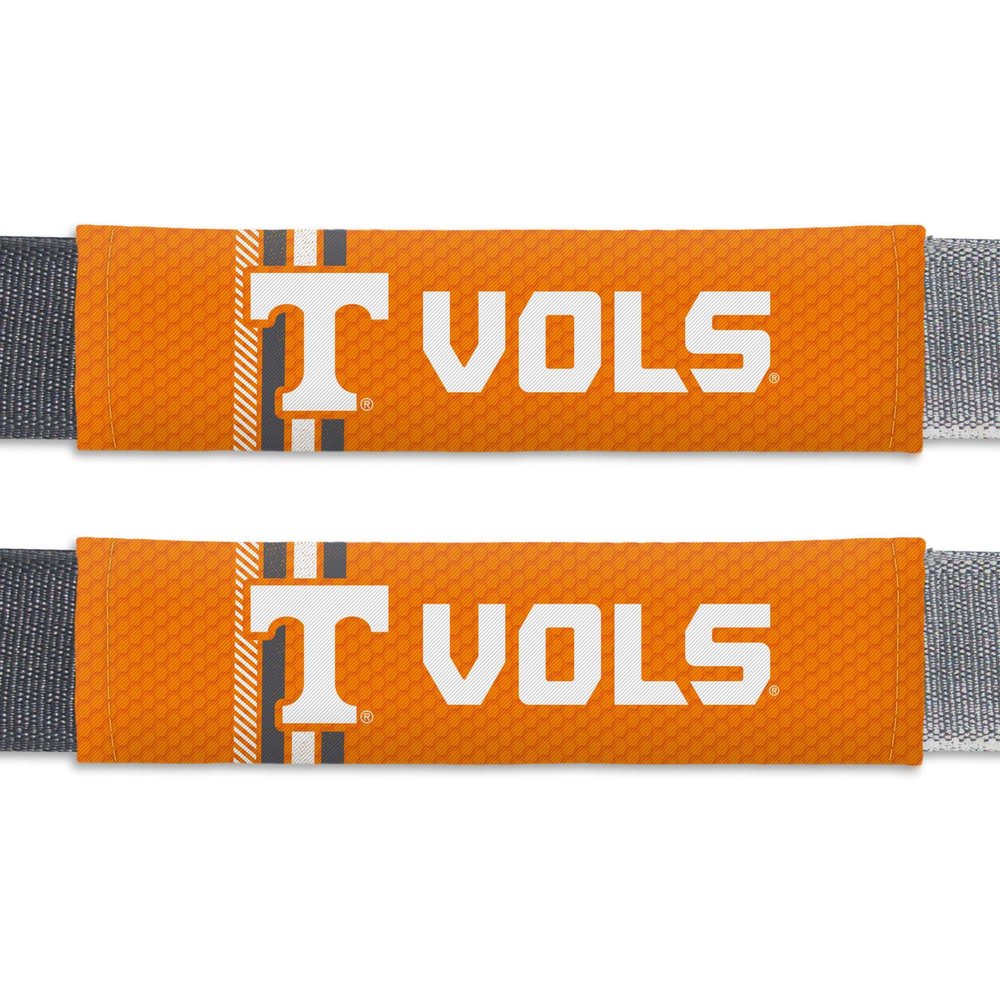 Fremont Die NCAA Tennessee Volunteers Rally Seat Belt Pads, Universal Fit, Universal Fit, Team Colors