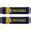 Fremont Die NCAA Michigan Wolverines Rally Seat Belt Pads, Universal Fit, Universal Fit, Team Colors view 1