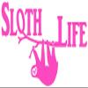 2 Pack - Sloth Life - Decal Vinyl Sticker Graphics for Car Truck SUV Van Wall Window Laptop - 5.5" W X 2.5" H Pink HGC3040.03 view 1