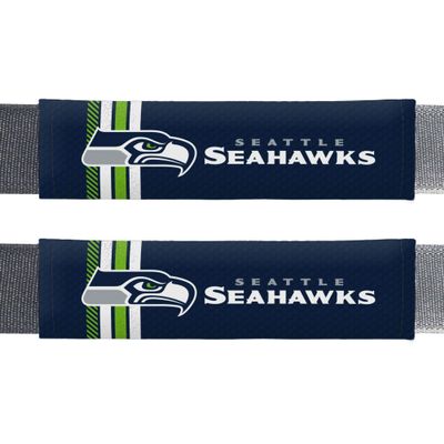 Fremont Die NFL Seattle Seahawks Rally Seat Belt Pads, Universal Fit, Universal Fit, Team Colors