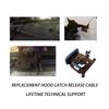 Mallofusa Hood Latch Release Cable Handle Replacement Compatible for 1977-1981 Firebird Trans Am Accessories 526637 view 2