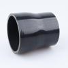 AC PERFORMANCE ID 2.5" to 2.25" (63mm to 57mm) Straight Reducer, Length 3" (76mm), 3-Ply Reinforced, Universal Automotive Pure Silicone Hose, Black view 4