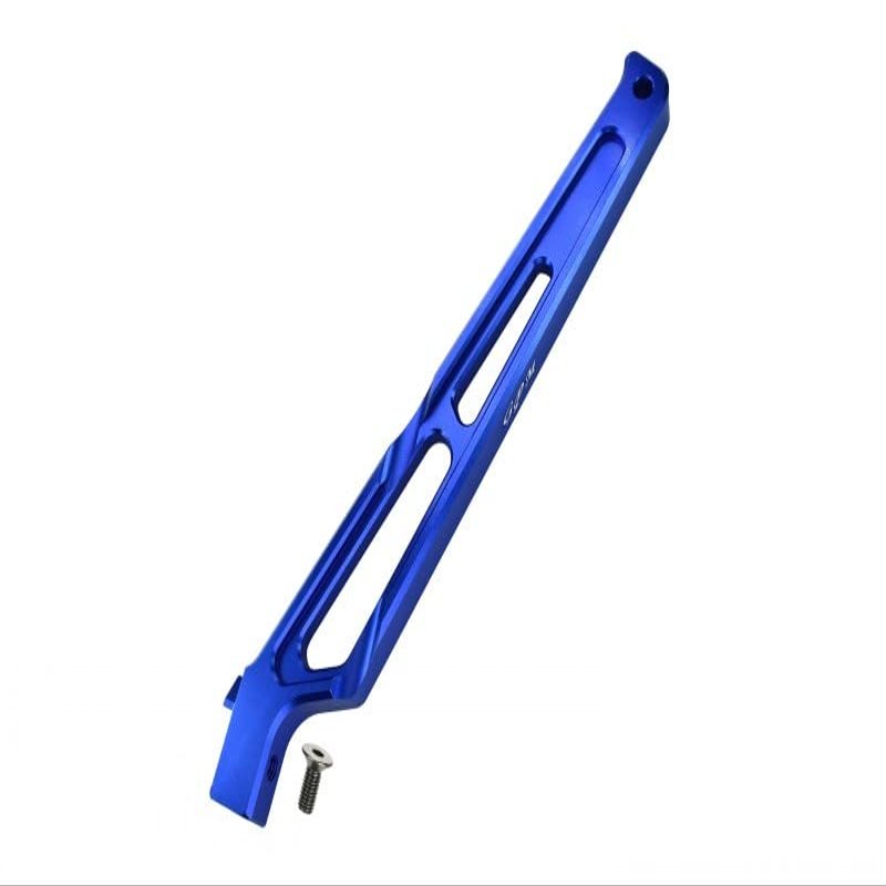 GPM For Arrma 1:8 TALION 6S BLX (ARA106048) / 1:7 FIRETEAM 6S BLX (ARA7618) Upgrade Parts Aluminum Rear Chassis Brace - 1Pc Set Blue