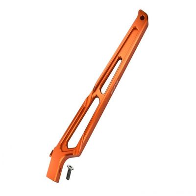 GPM for Arrma 1:8 Talion 6S BLX (ARA106048) / 1:7 FIRETEAM 6S BLX (ARA7618) Upgrade Parts Aluminum Rear Chassis Brace - 1Pc Set Ornage