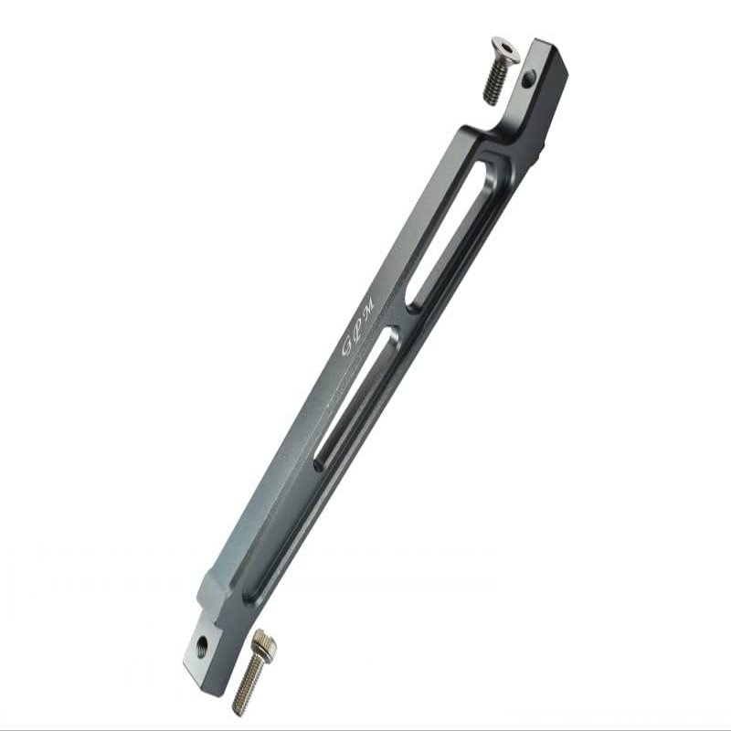 GPM for Arrma Talion 6S BLX (ARA106048) Upgrade Parts Aluminum Front Chassis Brace - 1Pc Set Gray Silver
