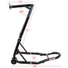 Extreme Max 5600.3223 Sport Bike Front & Rear Spool-Style Lift Stand with Triple Tree Attachment view 3