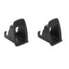 Carrfan 2pcs Car Child Seat ISOFIX Interface Buckle, Black Fixed Guide Groove view 2