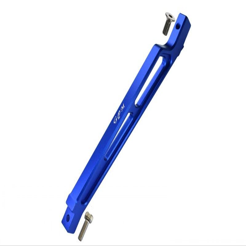 GPM for Arrma Talion 6S BLX (ARA106048) Upgrade Parts Aluminum Front Chassis Brace - 1Pc Set Blue