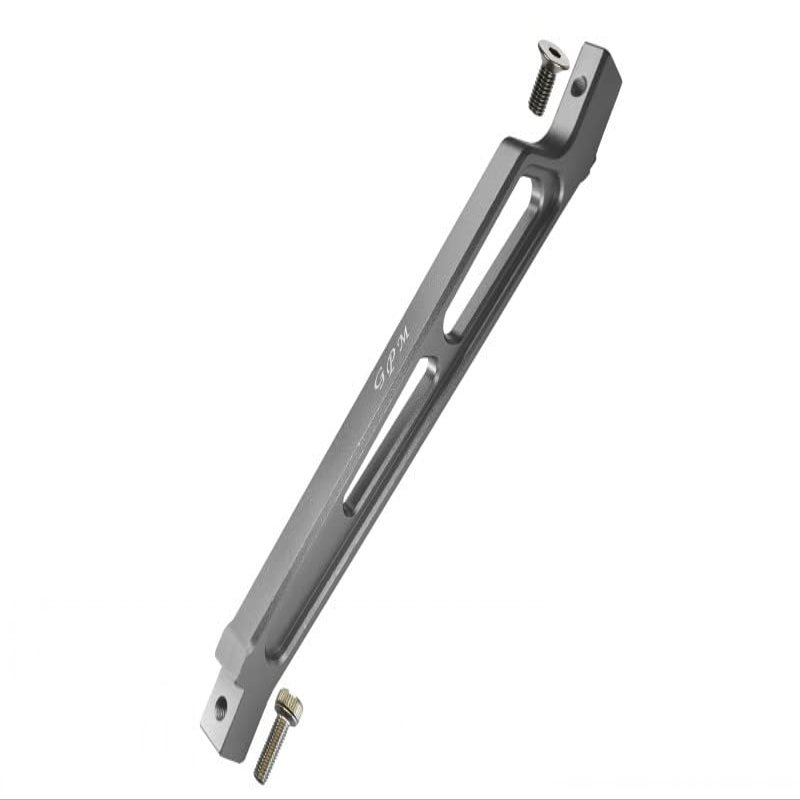 GPM for Arrma Talion 6S BLX (ARA106048) Upgrade Parts Aluminum Front Chassis Brace - 1Pc Set Silver