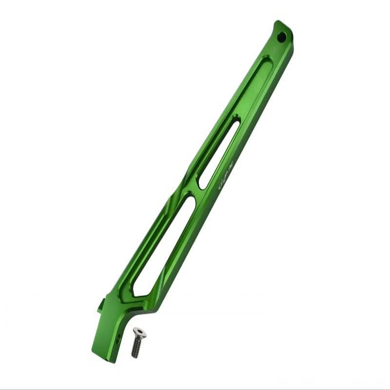 GPM 1:8 Talion 6S BLX (ARA106048) / 1:7 FIRETEAM 6S BLX (ARA7618) Upgrade Parts Aluminum Rear Chassis Brace - 1Pc Set Green