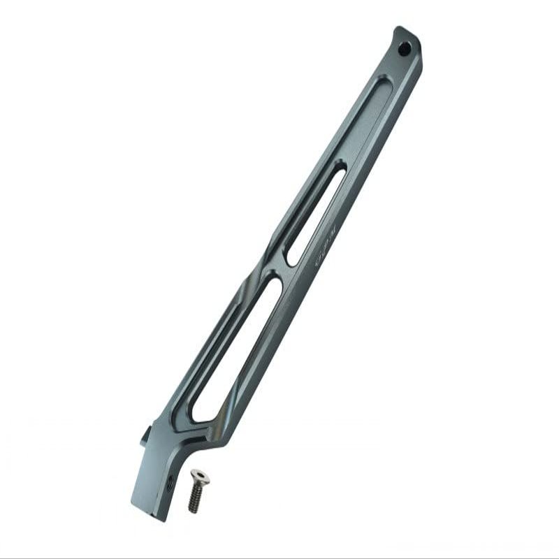 1:8 TALION 6S BLX (ARA106048) / 1:7 FIRETEAM 6S BLX (ARA7618) Upgrade Parts Aluminum Rear Chassis Brace - 1Pc Set Gray Silver