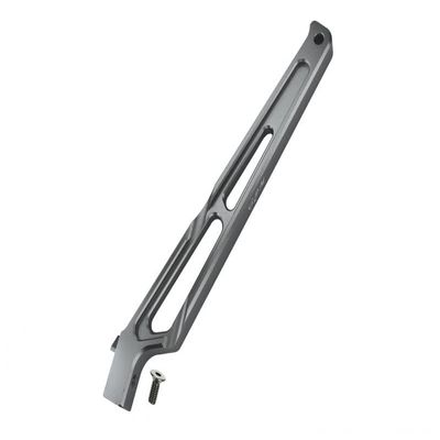 GPM for Arrma 1:8 Talion 6S BLX (ARA106048) / 1:7 FIRETEAM 6S BLX (ARA7618) Upgrade Parts Aluminum Rear Chassis Brace - 1Pc Set Silver