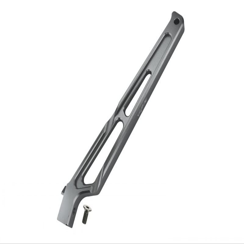 GPM for Arrma 1:8 Talion 6S BLX (ARA106048) / 1:7 FIRETEAM 6S BLX (ARA7618) Upgrade Parts Aluminum Rear Chassis Brace - 1Pc Set Silver