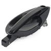 cciyu Door Handle Exterior Front Passenger Side Replacement fit for 2003-2008 for Hyundai Tiburon 2003-2008 for Hyundai Tiburon Coupe Black view 1