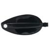 cciyu Door Handle Exterior Front Passenger Side Replacement fit for 2003-2008 for Hyundai Tiburon 2003-2008 for Hyundai Tiburon Coupe Black view 2