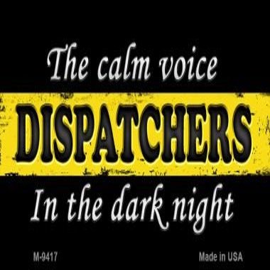 SMART BLONDE The Calm Voice Dispatchers Novelty Metal Magnet M-9417