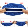X AUTOHAUX 5pcs Car Polisher Pad Bonnet 9-10 Inch Soft Microfiber Polishing Buffing Pad Cover view 3