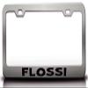 Custom Brother - Flossi Female Name Metal Car SUV Truck License Plate Frame Ch m35 view 1