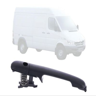 Auto Parts Avenue APA Replacement Textured Black Rear Door Handle for 03-06 Sprinter 2500 3500 Outer Passenger Right RH = Driver Left LH Side CH1520119