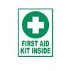 EW Designs First Aid Kit Inside Sticker Decal Vinyl Emergency Rescue Bumper Sticker Vinyl Sticker Car Truck Decal 5" view 1