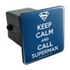 GRAPHICS & MORE Superman Keep Calm and Call Tow Trailer Hitch Cover Plug Insert view 1