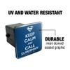GRAPHICS & MORE Superman Keep Calm and Call Tow Trailer Hitch Cover Plug Insert view 2