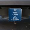 GRAPHICS & MORE Superman Keep Calm and Call Tow Trailer Hitch Cover Plug Insert view 4