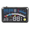Car HUD with Over Speed Alarm and Digital Speedometer, Vehicle Dashboard Display for MPH/KM/h, Projection Film, 12V Power, 5.5-inch Screen, view 4