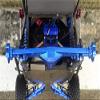 GPM For Traxxas Unlimited Desert Racer 4X4 (#85076-4) Upgrade Parts Aluminum Rear Axle Housing (With Carrier) - 1 Set Orange view 2
