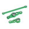 GPM For Tamiya DF01 / TA01 / TA02 / M1025 Upgrade Parts Aluminum Steering Assembly with Bearings - 1 Set Green view 1