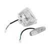 Aramox Head Light, 12V Head Rear Tail Light Lamp Dinosaur Fit for Quad Dirt Bike ATV view 1