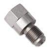Earl's Hardline Adapter, 10mm x 1.0 Inverted Flare Male to 12mm x 1.0 C.C Female for 1/4" Tubing view 1