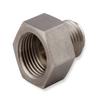 EARL'S PERFORMANCE PLUMBING Hardline Adapter, 3/8"-24 Inverted Flare Male to 7/16"-24 Inverted Flare Female for 3/16" view 2