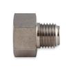 EARL'S PERFORMANCE PLUMBING Hardline Adapter, 3/8"-24 Inverted Flare Male to 7/16"-24 Inverted Flare Female for 3/16" view 4