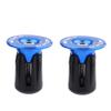 Tbest Health Gear Bouchon Guidon,Handlebar End Plugs,Colorful Aluminum ycle Handlebars Bar Grips End Plugs Bar End Bar End Plug Accessory for Mountain Road ycle(Blue) view 2